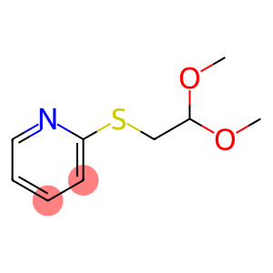 Acetaldehyde, (2-pyridylthio)-, dimethyl acetal (6CI,7CI,8CI)