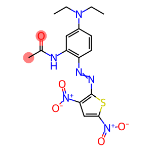 N-[5-(二乙氨基)-2-[(3,5-二硝基-2-噻吩基)偶氮]苯基]-乙酰胺