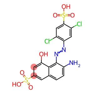 6-Amino-5-[(2,5-dichloro-4-sulfophenyl)azo]-4-hydroxy-2-naphthalenesulfonic acid