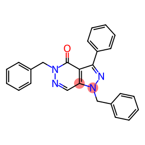 1,5-dibenzyl-3-phenyl-1,5-dihydro-4H-pyrazolo[3,4-d]pyridazin-4-one