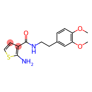 2-amino-N-[2-(3,4-dimethoxyphenyl)ethyl]-3-thiophenecarboxamide