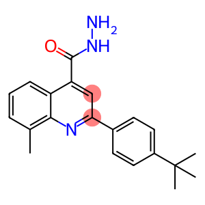 2-(4-TERT-BUTYLPHENYL)-8-METHYLQUINOLINE-4-CARBOHYDRAZIDE