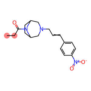 8-Propionyl-3-[3-(4-nitrophenyl)-2-propenyl]-3,8-diazabicyclo[3.2.1]octane