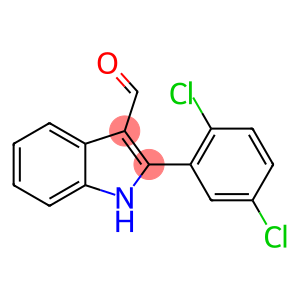 1H-Indole-3-carboxaldehyde,2-(2,5-dichlorophenyl)-(9CI)