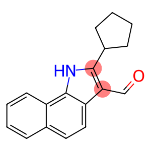 1H-Benz[g]indole-3-carboxaldehyde,2-cyclopentyl-(9CI)