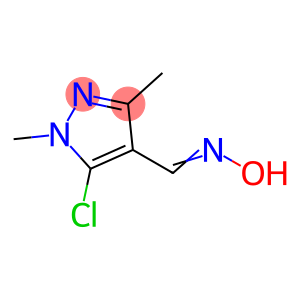 5-CHLORO-1,3-DIMETHYL-1H-PYRAZOLE-4-CARBOXALDEHYDE OXIME