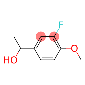 Benzenemethanol, 3-fluoro-4-methoxy-alpha-methyl- (9CI)