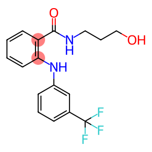 Benzamide, N-(3-hydroxypropyl)-2-[[3-(trifluoromethyl)phenyl]amino]-