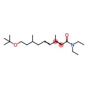 2,4-Nonadienamide, 9-(1,1-dimethylethoxy)-N,N-diethyl-3,7-dimethyl-