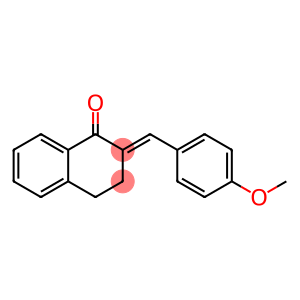 (2E)-2-[(4-methoxyphenyl)methylidene]tetralin-1-one