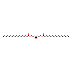 Bisoctadecanoic acid (dimethylstannylene)bis(thio-2,1-ethanediyl) ester