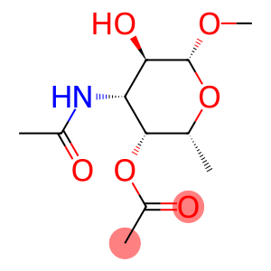 Methyl 3-(acetylamino)-3,6-dideoxy-β-D-galactopyranoside 4-acetate