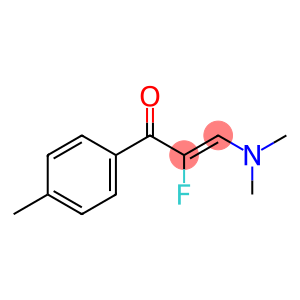 2-Propen-1-one, 3-(dimethylamino)-2-fluoro-1-(4-methylphenyl)-, (Z)- (9CI)