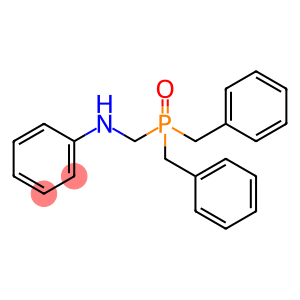Benzenamine, N-[[bis(phenylmethyl)phosphinyl]methyl]-