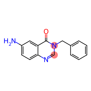 4(3H)-Quinazolinone, 6-amino-3-(phenylmethyl)-