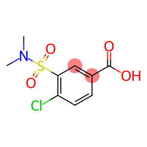 4-氯-3-(二甲基氨磺酰基)苯甲酸