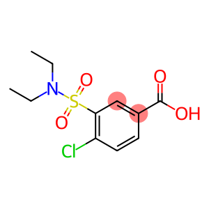 Benzoic acid, 4-chloro-3-[(diethylamino)sulfonyl]-