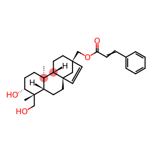 17-Norkaur-15-ene-3,18-diol, 13-[[(1-oxo-3-phenyl-2-propen-1-yl)oxy]methyl]-, (3α,4α,8β,13β)-