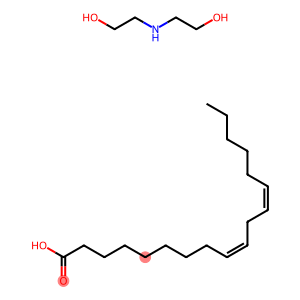 (9Z,12Z)-octadeca-9,12-dienoic acid, compound with 2,2'-iminodiethanol (1:1)