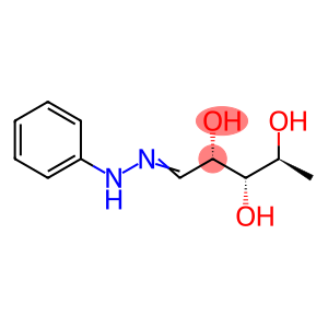 L-Arabinose, 5-deoxy-, 2-phenylhydrazone