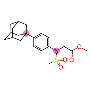 methyl [4-(1-adamantyl)(methylsulfonyl)anilino]acetate