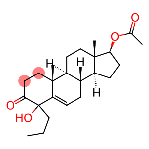 17beta-Acetoxy-4-hydroxy-4-propyl-5-androsten-3-one