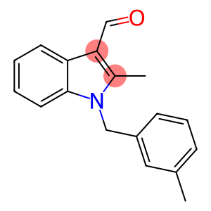 1H-Indole-3-carboxaldehyde,2-methyl-1-[(3-methylphenyl)methyl]-(9CI)