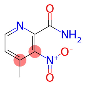 4-Methyl-3-nitro-pyridine-2-carboxylic acid amide