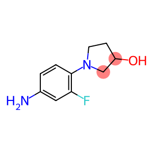 1-(4-Amino-2-fluorophenyl)-3-pyrrolidinol