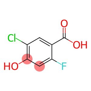 5-chloro-2-fluoro-4-hydroxybenzoic acid