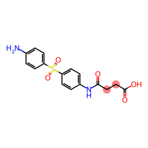 Butanoic acid, 4-[[4-[(4-aminophenyl)sulfonyl]phenyl]amino]-4-oxo-