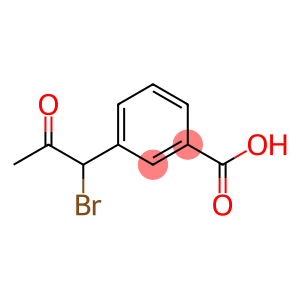 Benzoic acid, 3-(1-bromo-2-oxopropyl)-