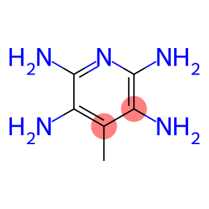 2,3,5,6-Pyridinetetramine,  4-methyl-