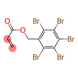 2-Propenoic acid, (pentabromophenyl)methyl ester, homopolymer