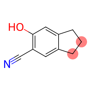 1H-Indene-5-carbonitrile, 2,3-dihydro-6-hydroxy- (9CI)