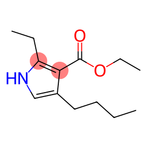 1H-Pyrrole-3-carboxylicacid,4-butyl-2-ethyl-,ethylester(9CI)