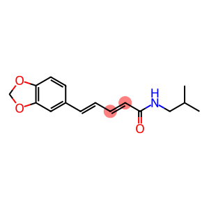 5-benzo[1,3]dioxol-5-yl-N-(2-methylpropyl)penta-2,4-dienamide