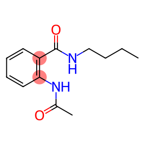 Benzamide, 2-(acetylamino)-N-butyl-
