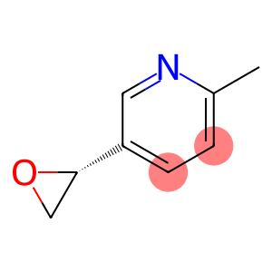 Pyridine, 2-methyl-5-(2R)-oxiranyl- (9CI)