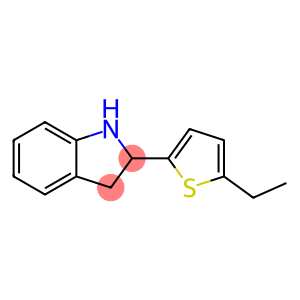 1H-Indole,2-(5-ethyl-2-thienyl)-2,3-dihydro-(9CI)