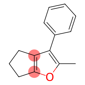 4H-Cyclopenta[b]furan,5,6-dihydro-2-methyl-3-phenyl-(9CI)