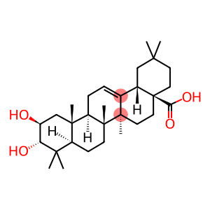 Olean-12-en-28-oic acid, 2,3-dihydroxy-, (2β,3α)-