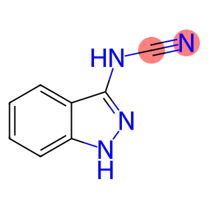 Cyanamide,  1H-indazol-3-yl-  (9CI)