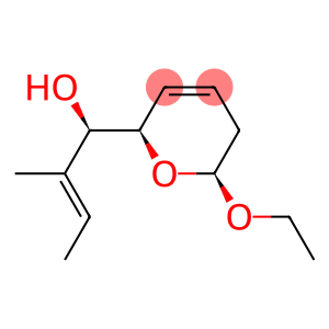 2H-Pyran-2-methanol,6-ethoxy-5,6-dihydro-alpha-[(1E)-1-methyl-1-propenyl]-,(alphaR,2R,6S)-(9CI)