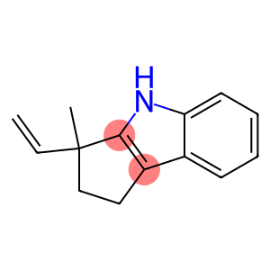 Cyclopent[b]indole, 3-ethenyl-1,2,3,4-tetrahydro-3-methyl- (9CI)