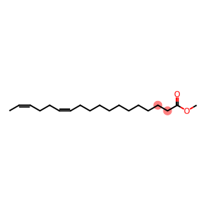 12,16-Octadecadienoic acid, methyl ester, (Z,Z)- (9CI)