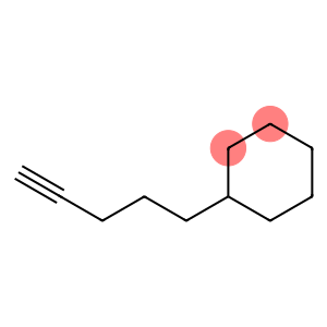 Cyclohexane, 4-pentyn-1-yl-