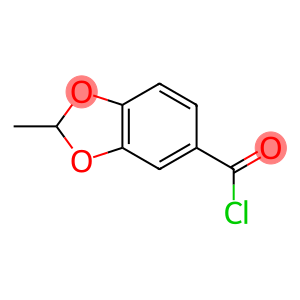 1,3-Benzodioxole-5-carbonyl chloride, 2-methyl- (9CI)