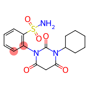 2-(3-环己基-2,4,6-三氧代-1,3-二嗪-1-基)苯磺酰胺