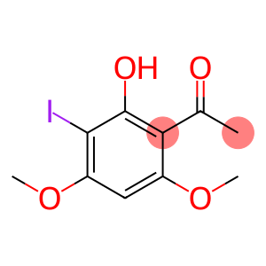 Ethanone, 1-(2-hydroxy-3-iodo-4,6-dimethoxyphenyl)-